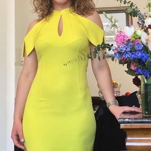 La Pateau yellow dress